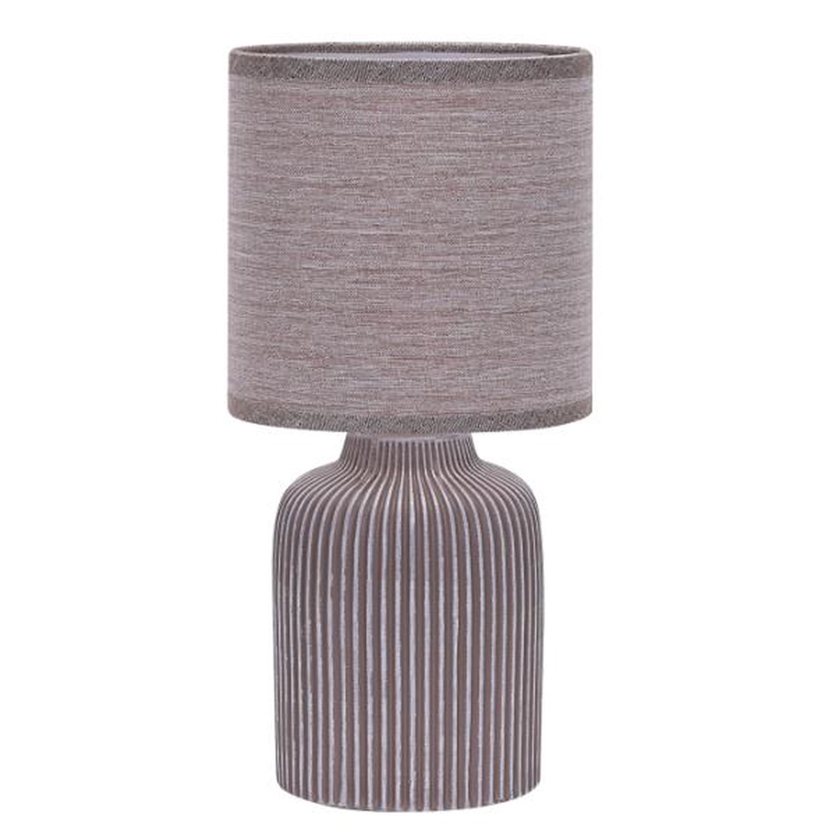 Hot Sale Brown Ceramic Table Lamp with Shade