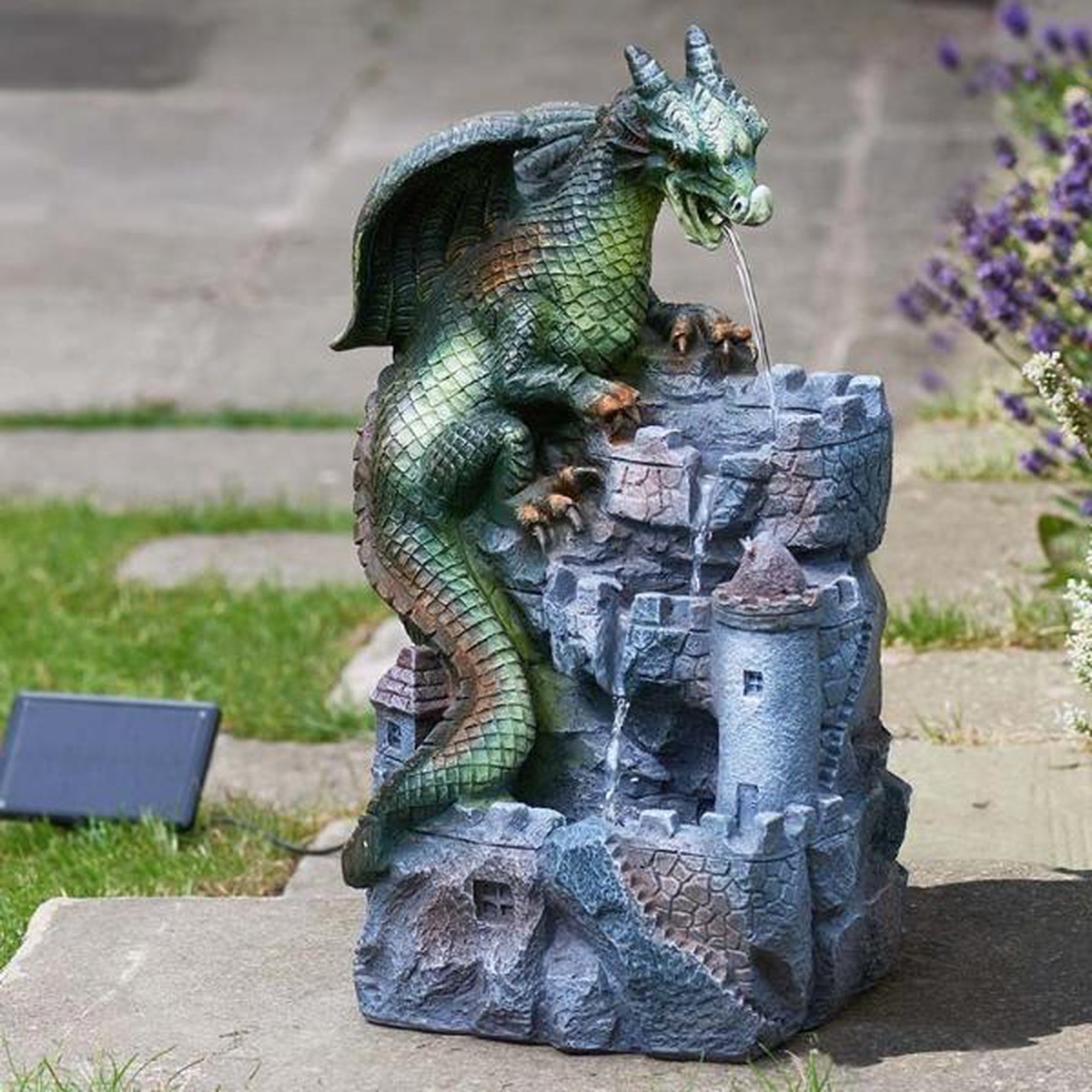 Smart Garden Dragon's Keep Solar Water Feature