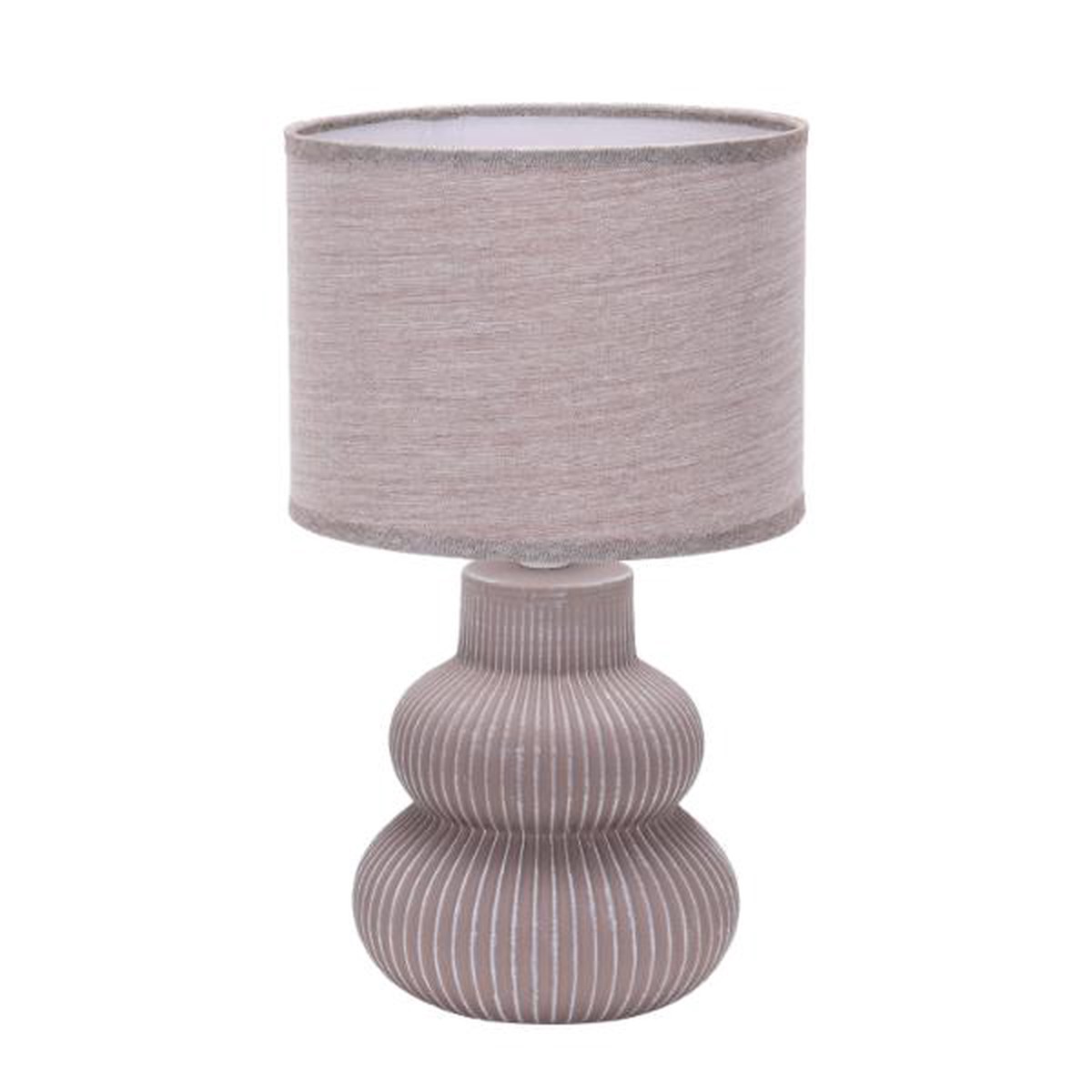 Trending Now Brown Ceramic Table Lamp with Shade