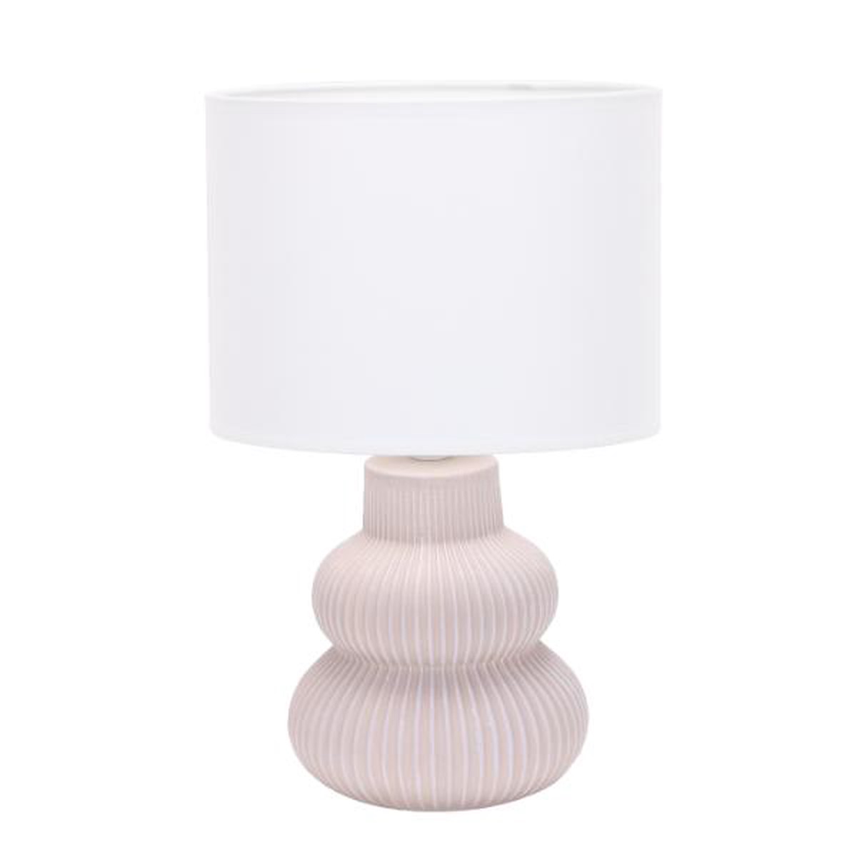 Must Have Cream Ceramic Table Lamp with Shade