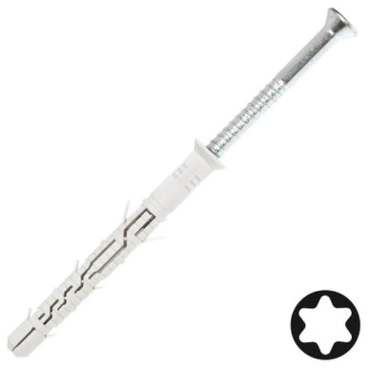 Rawl Frame Fixing 10X120mm Counter Sunk Screw (4)