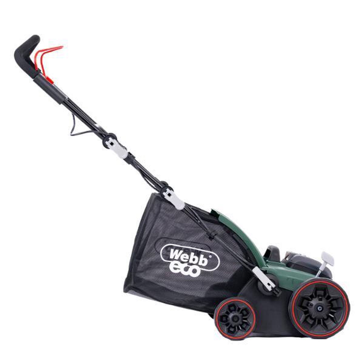 Webb X Series 40V (2 X 20V) 38CM (15") Cordless Scarrifier Rake with 2 X 4Ah Batteries & Charger